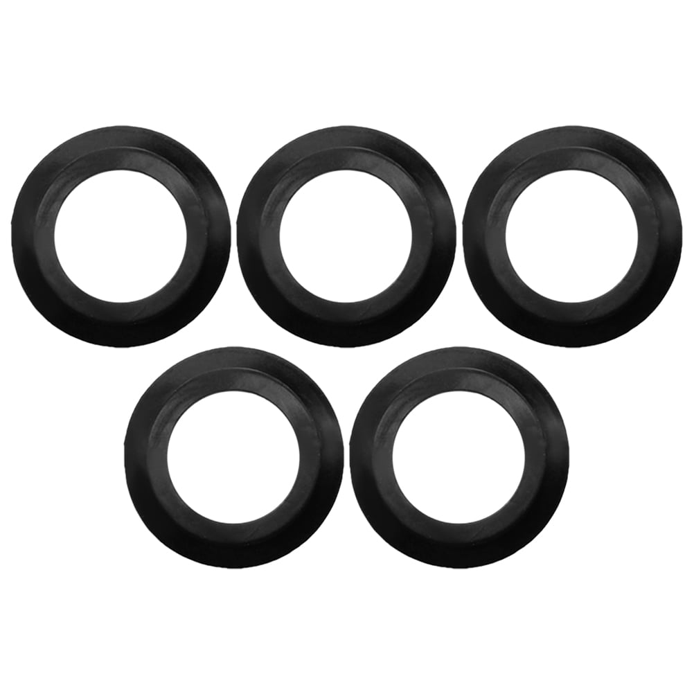 5 Pcs Sink Strainer Shims The Black Basket Washer Bath Plug O Ring