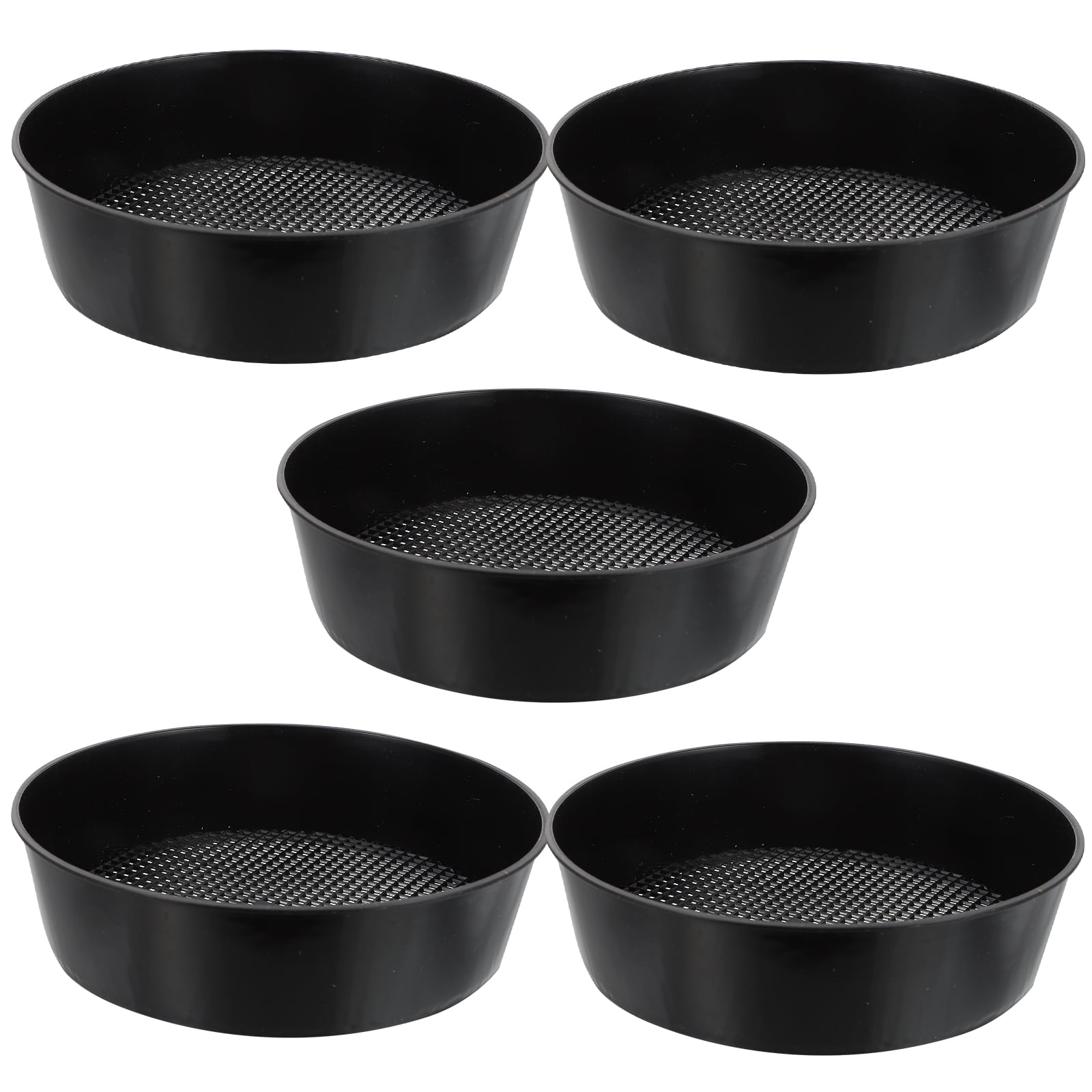 5 Pcs Soil Sieve Plastic Garden Sieve Professional Gardening Tool Soil