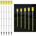 thumbnail image 1 of 5 PCS Solar Powered Driveway Markers, Solar Warming Landscape Lights, Red Solar Outdoor Driveway Lights, Landscape Driveway Reflectors on Poles for Snow Road Yard, 1 of 6