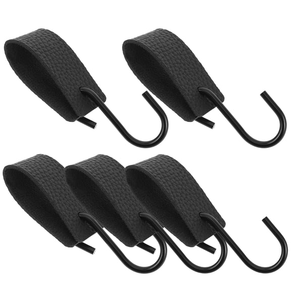 Homoyoyo Black and Metal S Hooks for Decor, Versatile Use in Home and Office