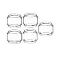thumbnail image 1 of 5 Pcs Spare Glass Pyrex Tank Bulbs for GeekVape Zeus Sub Ohm / Zeus X RTA 4.5Ml(Transparent), 1 of 5