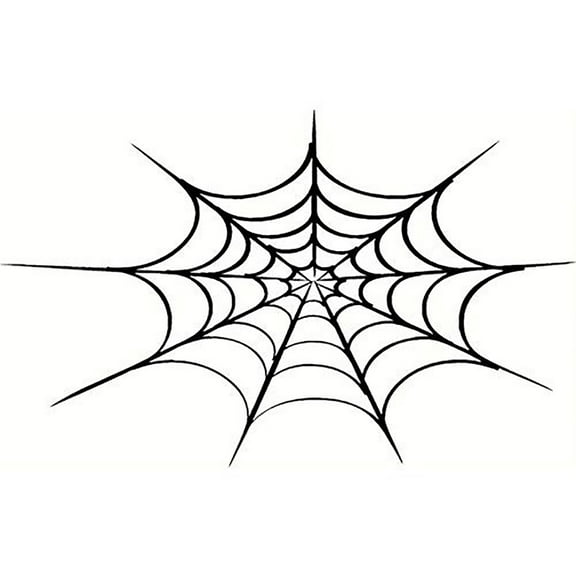 5 Pcs Spidered Web Car Decal, 4.88*7.87 Inch Car Sticker Cartoon Personality Spider Web Vinyl Decal Car Sticker Accessories PVC Waterproof Sunscreen