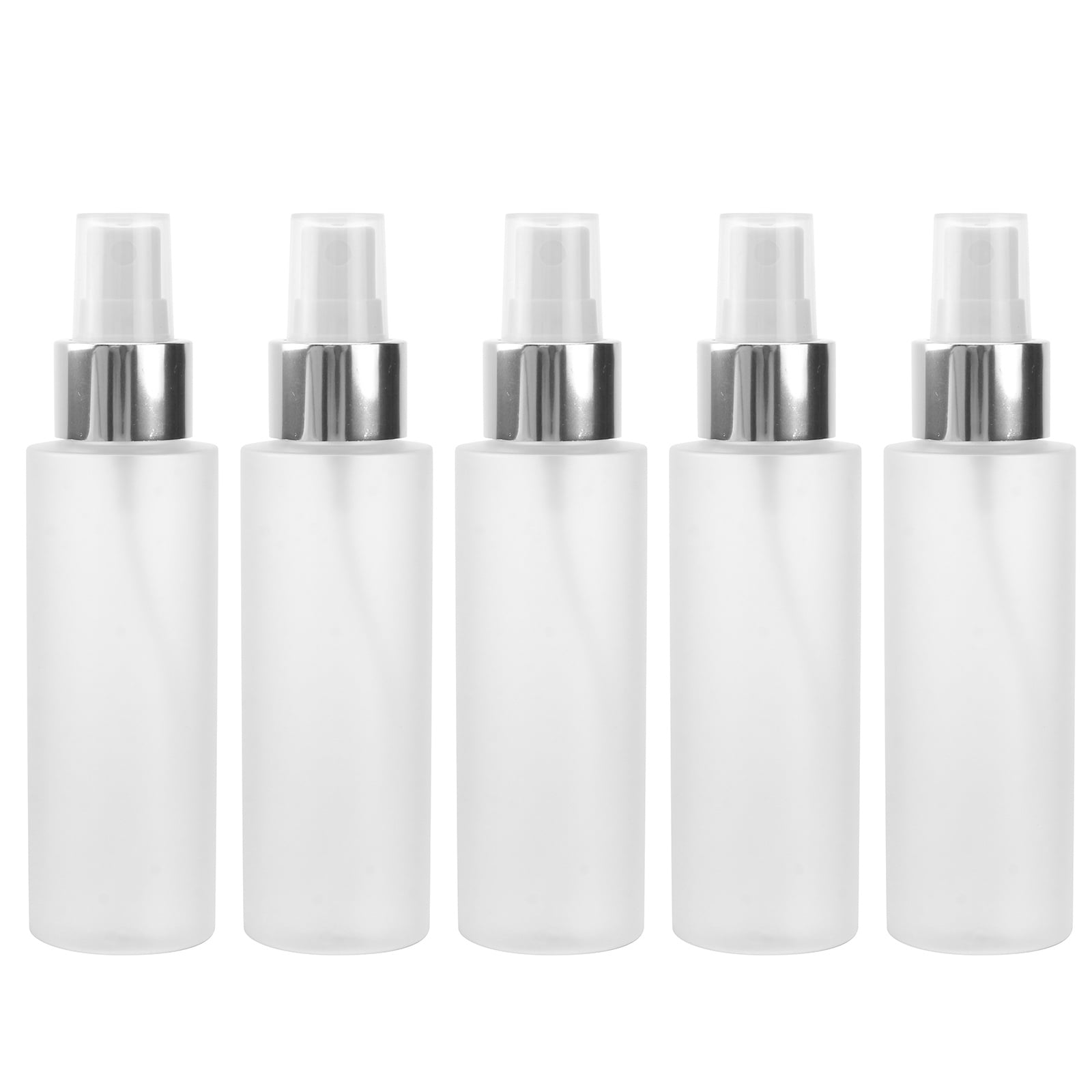 5 Pcs Spray Bottles Perfume Crochet Hair Net Cotton Swab Travel Case