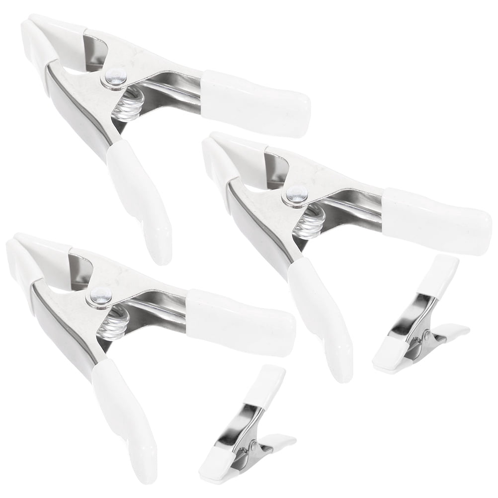 8 Pack Heavy Duty Spring Clamps - 9 Inch Nylon Clips With 4 Inch Jaw Depth For Photography, Backdrops, Woodworking & More - View #11