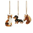 thumbnail image 1 of 5 Pcs, Stained Glass Window Hanging Animal Bird Decor, 4.7 Inch Stained Glass Suncatcher Hanging Wall Decor for Living Room, Bedroom, Patio and Coastal Themed Home Decoration, 1 of 7