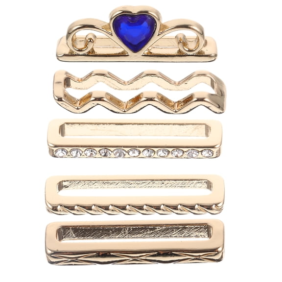 5 Pcs Strap Decorative Ring Accessories Decorate Silicone Watch Bands Watchband Rings