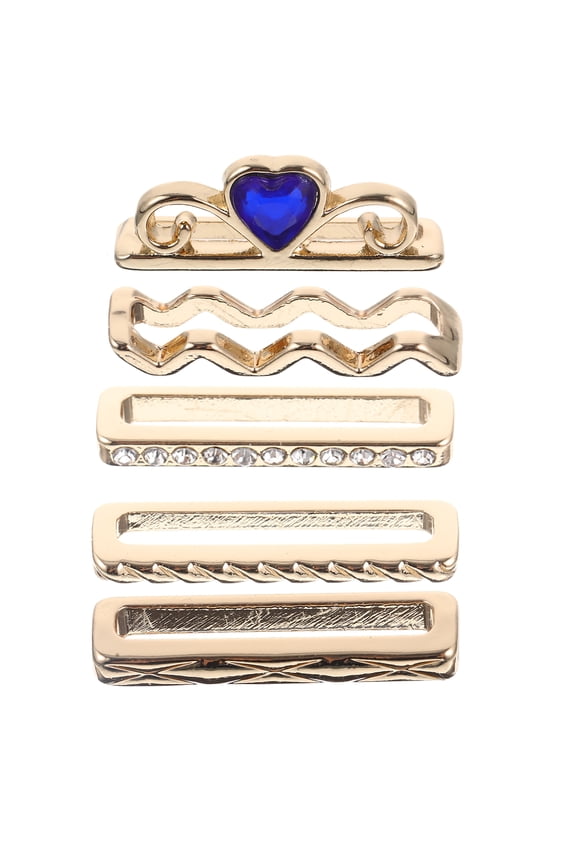 5 Pcs Strap Decorative Ring Accessories Decorate Silicone Watch Bands Watchband Rings