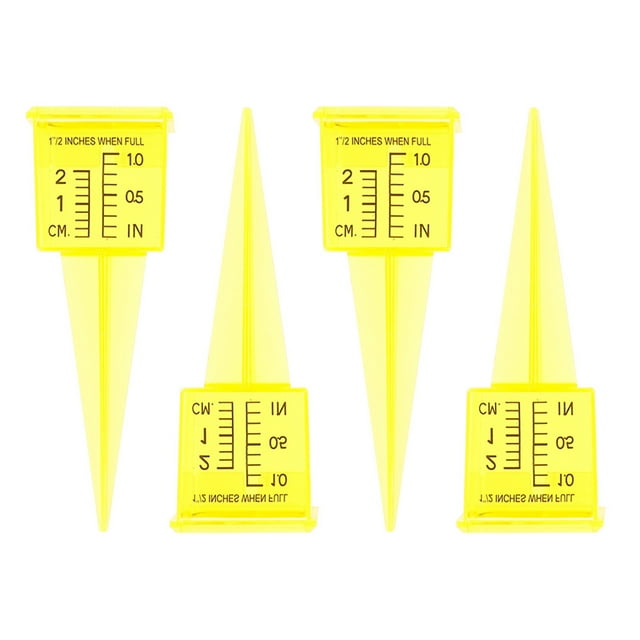 5 Pcs Stratus Rain Gauge Lawn Rain Gauge Farming Rain Gauge Sprinkler
