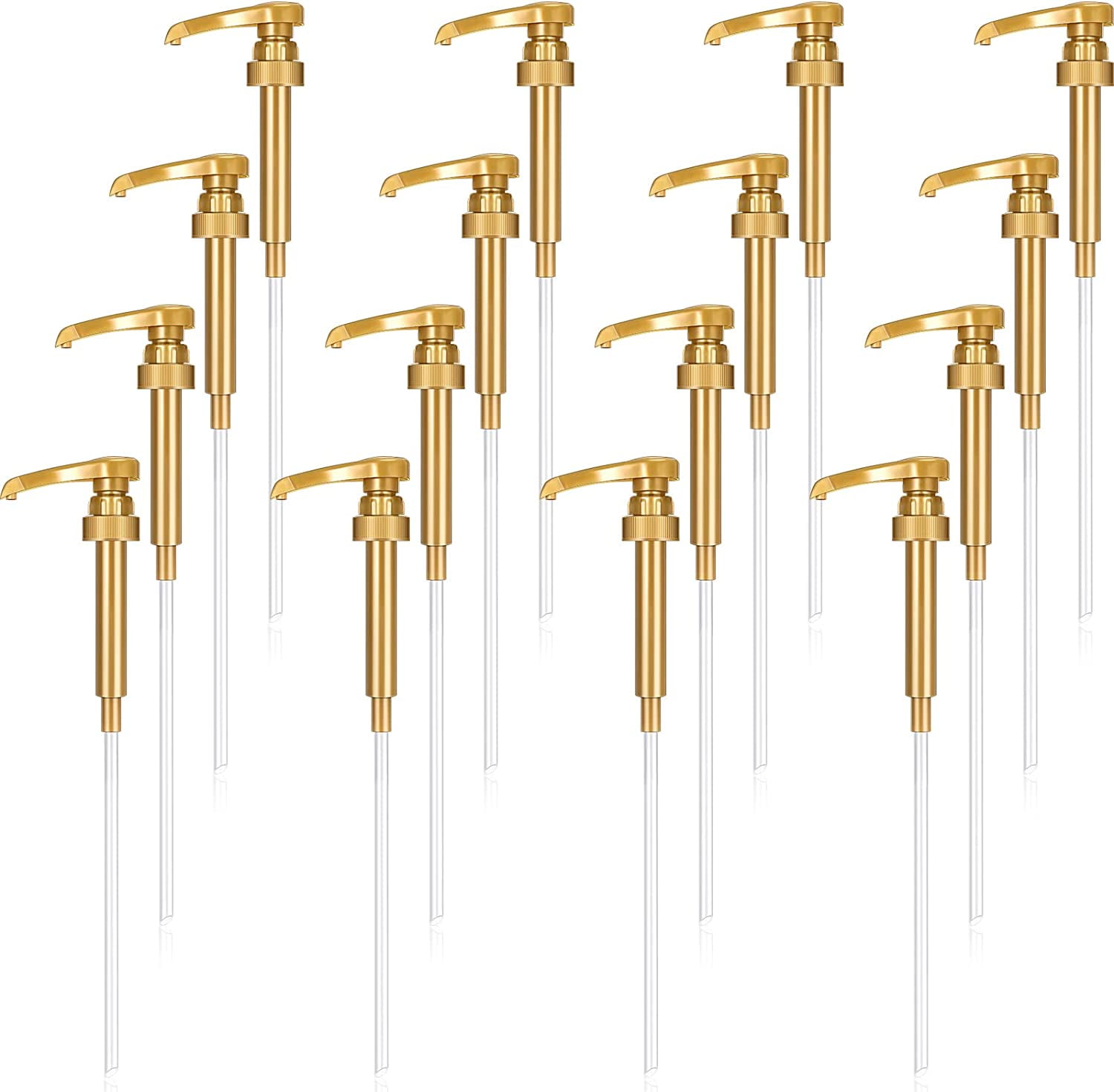 5 Pcs Syrup Pumps, Coffee Syrup Dispenser Pump, Flavor Syrup Pump Fits