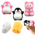 thumbnail image 1 of 5PCS Taba Animal Squishy Toy Set for Kids and Adults, Soft Sensory Fidget Squeeze Toys for Stress Relief, Cute Party Favors, 1 of 10