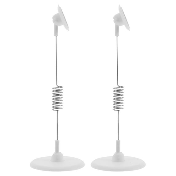 5 Pcs Silver Price Tag Holders for Supermarket Use ABS Stainless Steel and Long Lasting 5