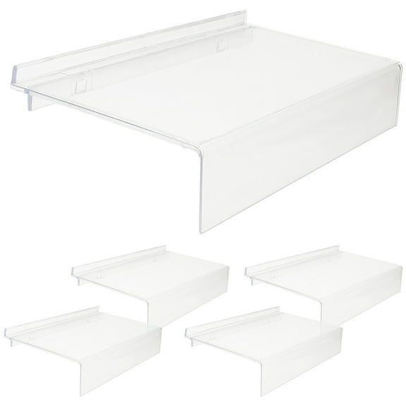 LITINKIMI Sneaker Holder Transparent Plastic 5Pcs 9.3X4.7X1.8In