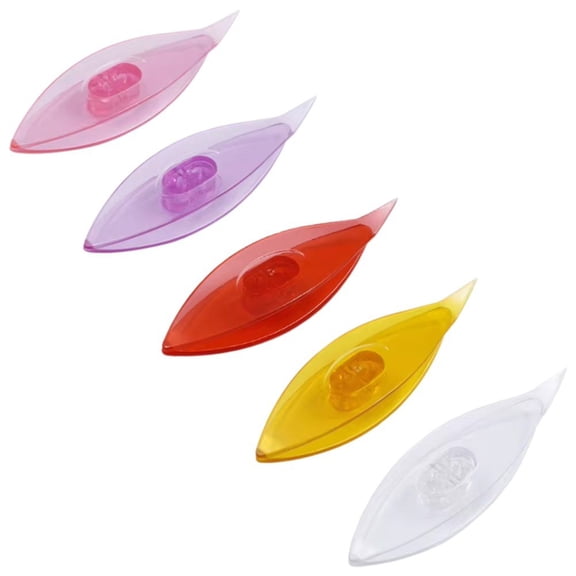 5 Pcs Tatting Shuttles Colorful Knitting Needles DIY Beading Needles Lacemaking Craft Tool for Knitting Sewing Lace Making Art Accessories