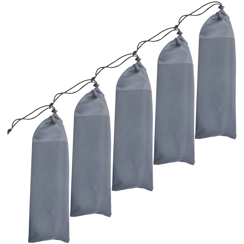 5 Pcs Tent Stake Storage Bag Portable Canopy Peg Floor Nail Pegs Case