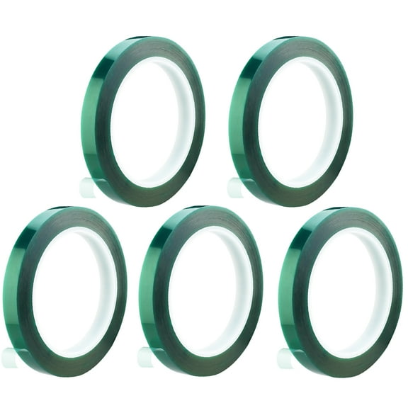 5 Pcs The Tape Adhesive Tape Spray Paint Plating Shield Impregnation Tape Car Paint Spray Circuit Board Shielding Tape