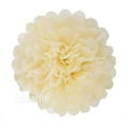 thumbnail image 1 of 5 Pcs Tissue Paper Pompoms Flower Garland Wedding Decoration DIY Paper Flowers Ball Baby Shower Birthday Party Decoration beige 12 inches 30cm, 1 of 4