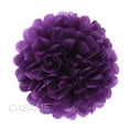 thumbnail image 1 of 5 Pcs Tissue Paper Pompoms Flower Garland Wedding Decoration DIY Paper Flowers Ball Baby Shower Birthday Party Decoration purple 14 inches 35cm, 1 of 4