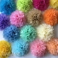 thumbnail image 1 of 5 Pcs Tissue Paper Pompoms Flower Garland Wedding Decoration DIY Paper Flowers Ball Baby Shower Birthday Party Decoration randomly Mixed 8 inches 20cm, 1 of 4