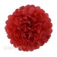 thumbnail image 1 of 5 Pcs Tissue Paper Pompoms Flower Garland Wedding Decoration DIY Paper Flowers Ball Baby Shower Birthday Party Decoration red 12 inches 30cm, 1 of 4