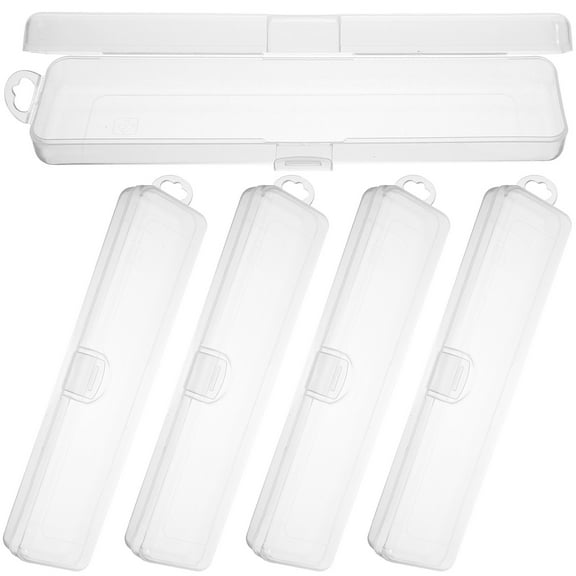 5 Pcs Toothbrush Protector Cover Holder Case Holders Travel