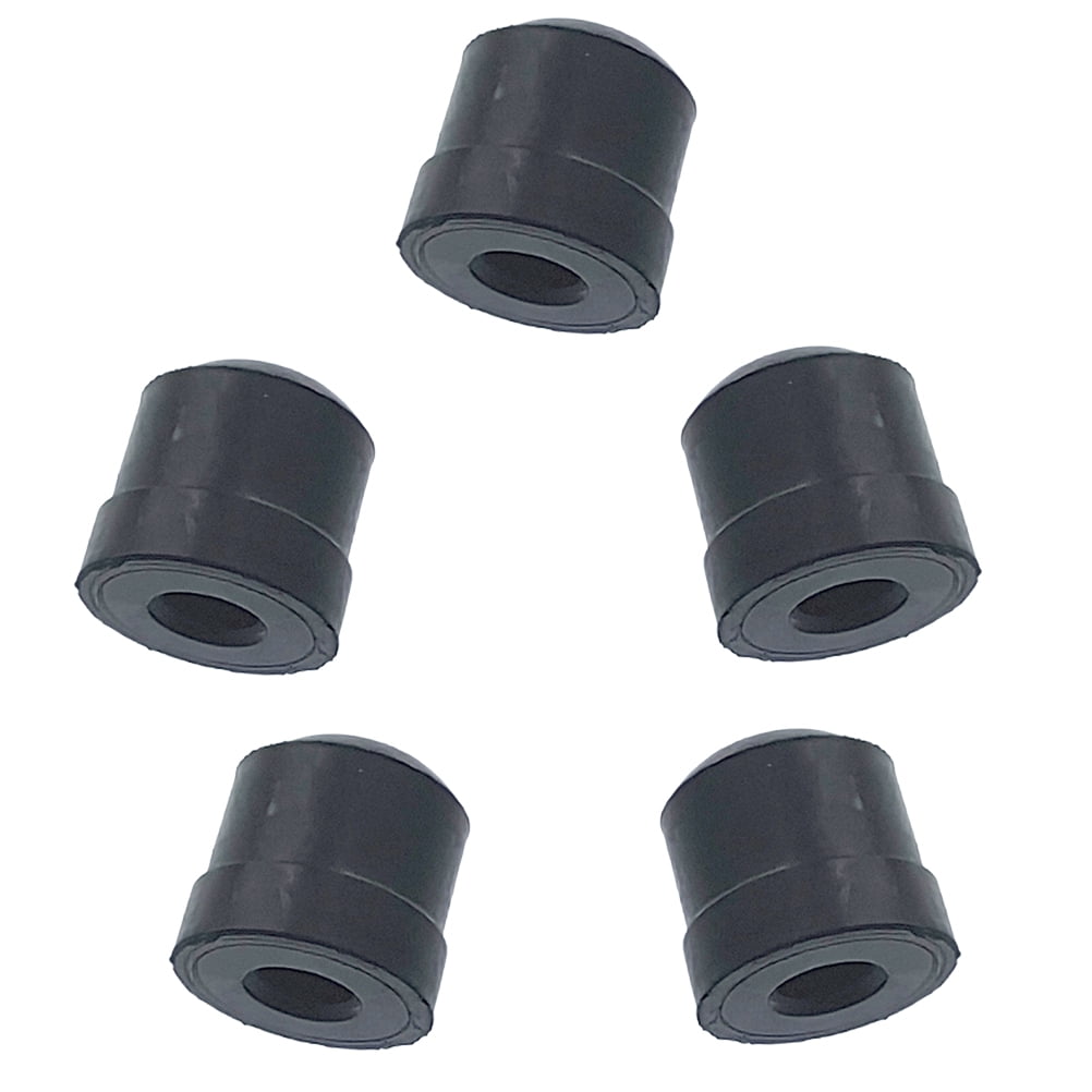5 Pcs Trumpet Rubber End Caps Trombone Stopper Slide Cover Upholstered Accessories