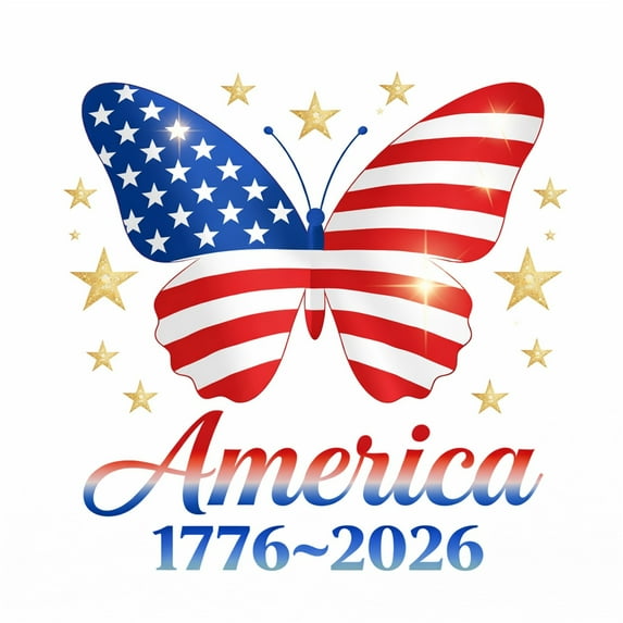 5 Pcs USA 250th Anniversary Car Stickers, Flag Print Patriotic Decals 1776-2026 Bicentennial Car Window Decal for History Buffs Patriots