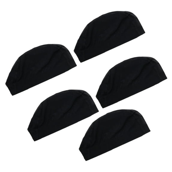 5 Pcs Wig Fixing Caps Adjustable Wig Elastic Mesh Caps Stretch Dome Wig Caps Wig Hair Net