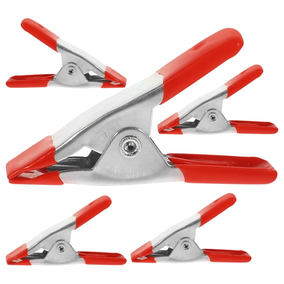 5 Pcs Wire Woodworking Mold Fixing Fixture Heavy Duty Spring Clips Safe