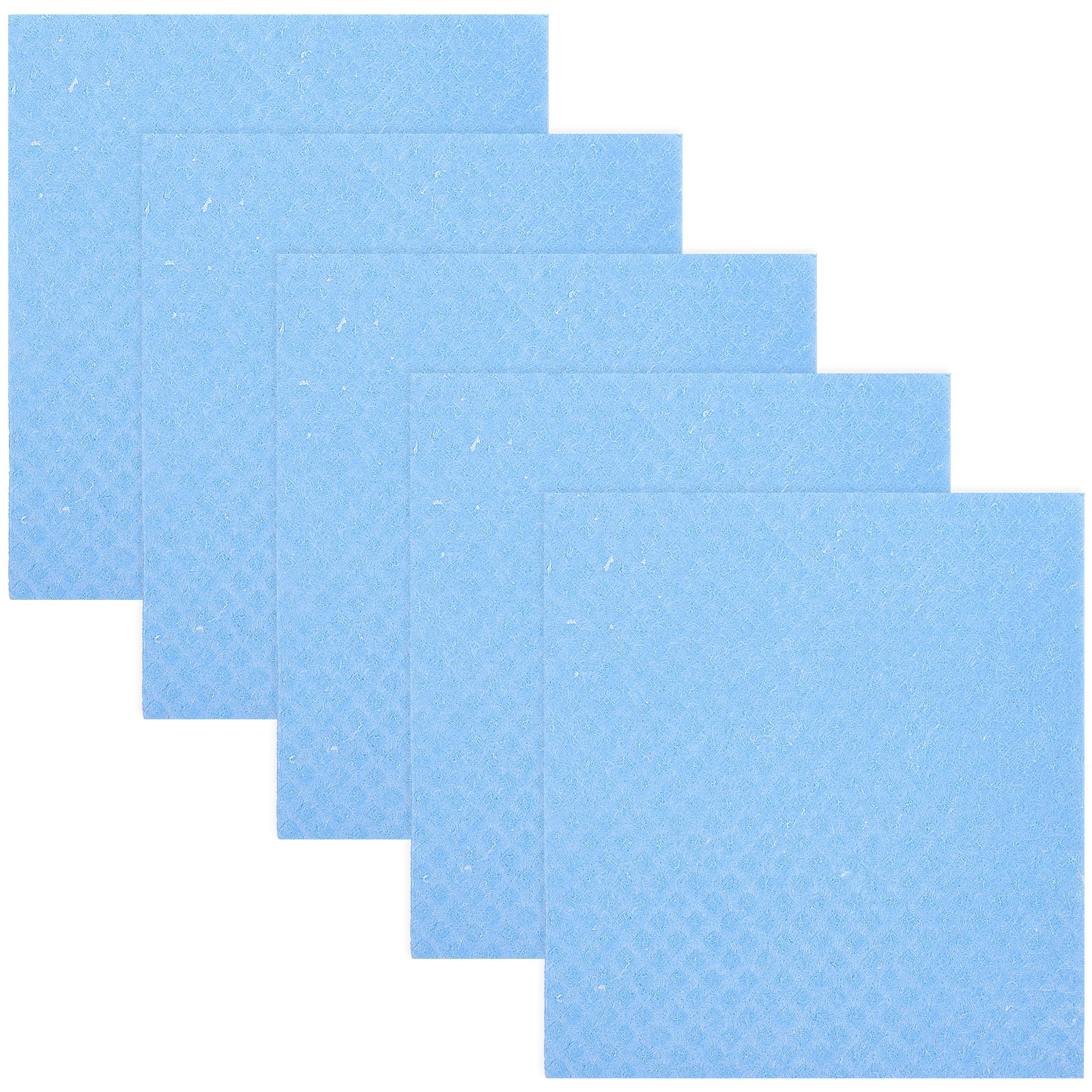 5 Pcs Wood Fiber Rag Kitchen Duster Rags Multi-purpose Towels ...