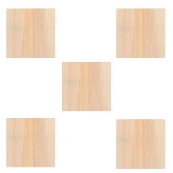 WRISTBIQUE Natural Simplicity Wooden Photo Frames Beige 5Pcs