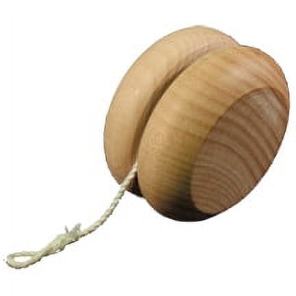 5 Pcs Wooden Yo Yo 2-1/4" wide Wooden Yo-Yo's are individually packaged and fully assembled ready for action.