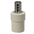 thumbnail image 1 of 5 Pcs XFITTING 1/2" Inch Pex x 1/2" Inch Pex CPVC Transition Coupling, 3-3-1=5XX, 1 of 4