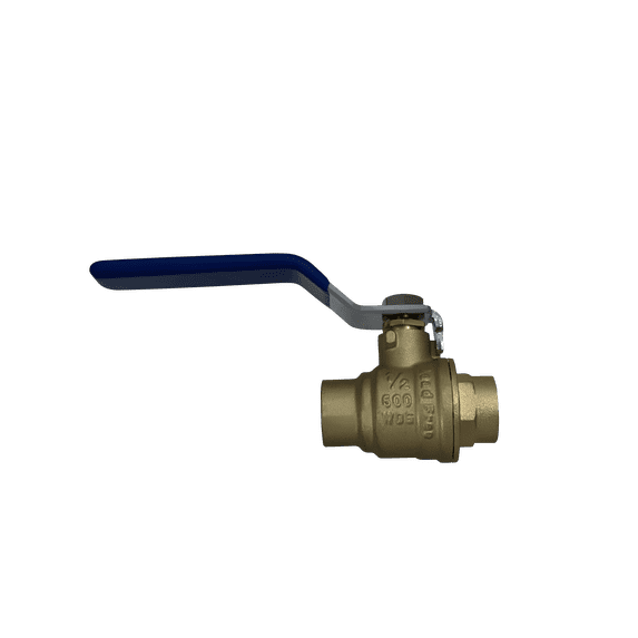 5 Pcs XFITTING 1/2 inch Sweat Ball Valve