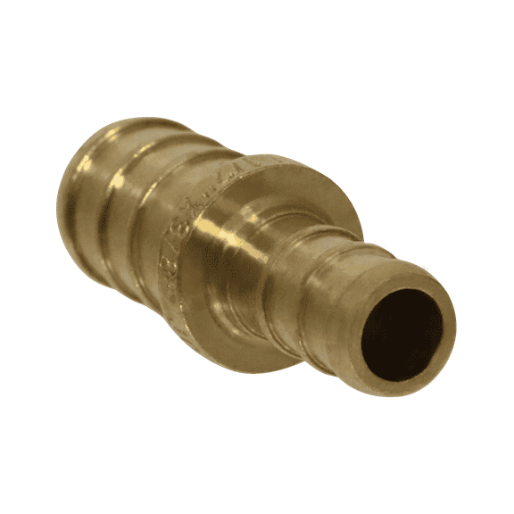 5 Pcs XFITTING Pex 1/2 Inch x 3/8 Inch Pex Coupling, Pex Reducing Coupling, 25-6-8=5XX