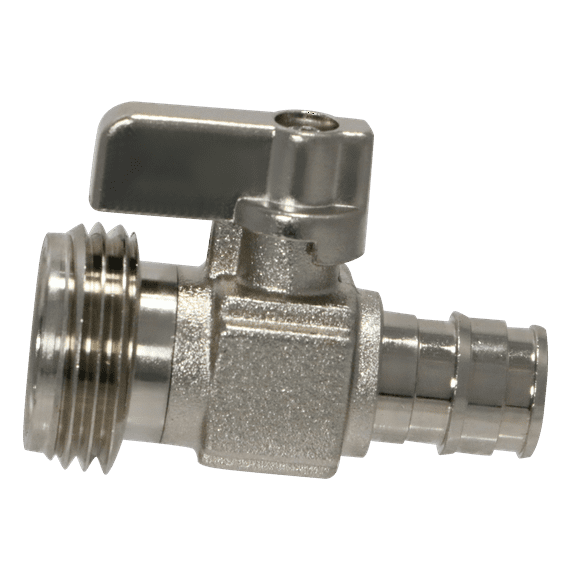 5 Pcs XFITTING Pex A 1/2 Inch x 3/4 Inch GHT Straight Valve, Pex A Expansion GHT Straight Valve, 201-5-14=5XX