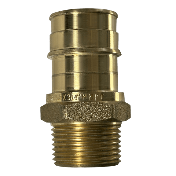 5 Pcs XFITTING Pex A 1 Inch x 3/4 Male NPT, 29-4-8=5XX