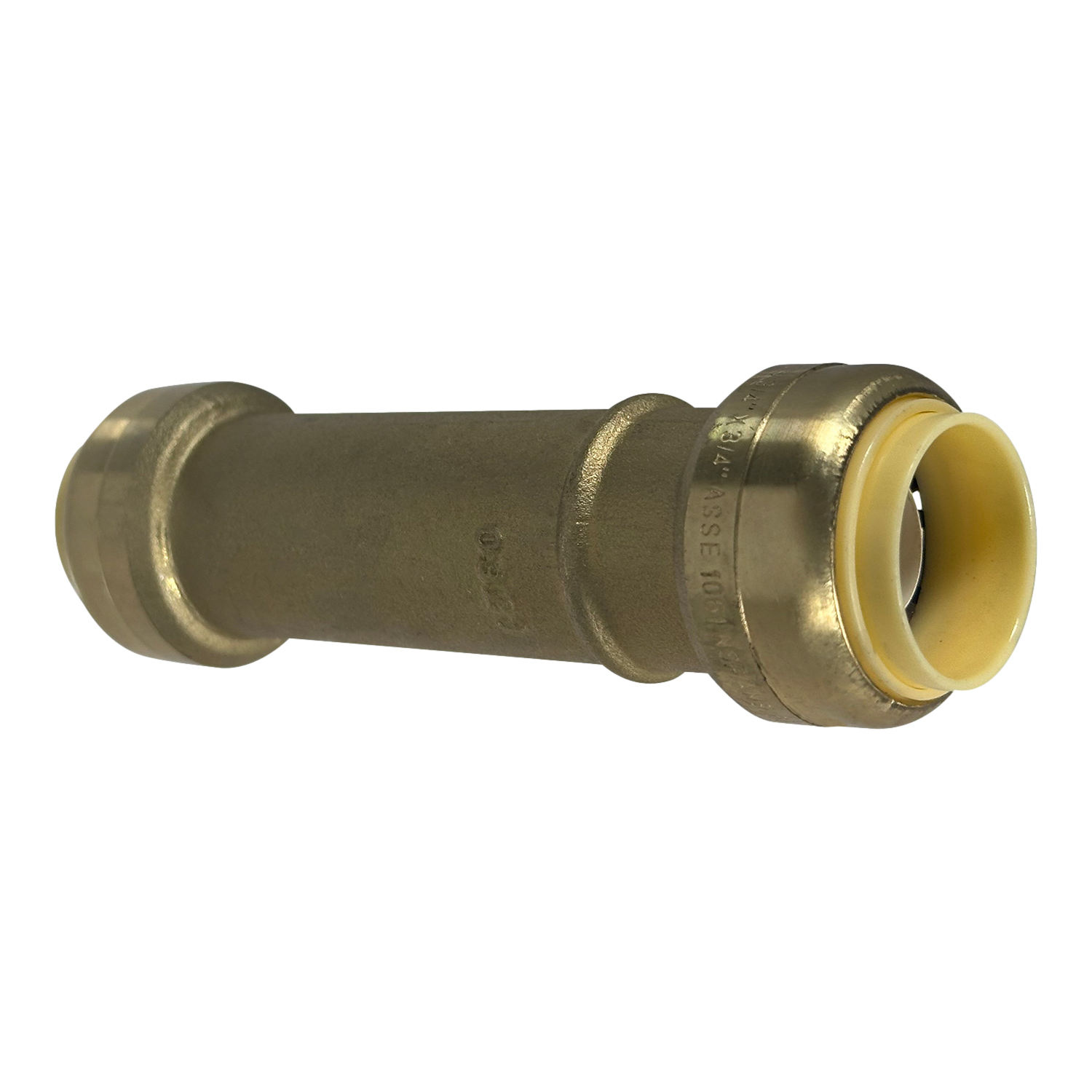 Kit 5 Valvole Pex Diritte XFITTING - Raccordo A Compressione OD Da 3/8" A 1/2" Per Tubi PEX, Controllo Flusso Acqua, Facile Installazione