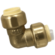 5 Pcs XFITTING Push to Connect 1/2 inch Elbow, Push Fit Elbow, 28-5-1=2XX