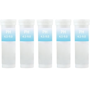 5 Pcs pH Test Strips 4.5-9.0, 150 Count pH Testing Paper for Drinking Water, Cosmetics, Acid Alkaline Monitor, Easy Dispenser