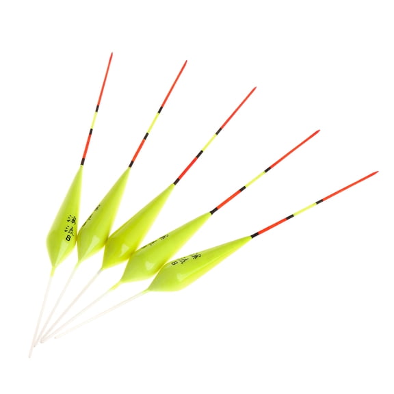 5 Pcs/set Fishing Float Small Fish Ice Fishing Carp Trout Fluorescent