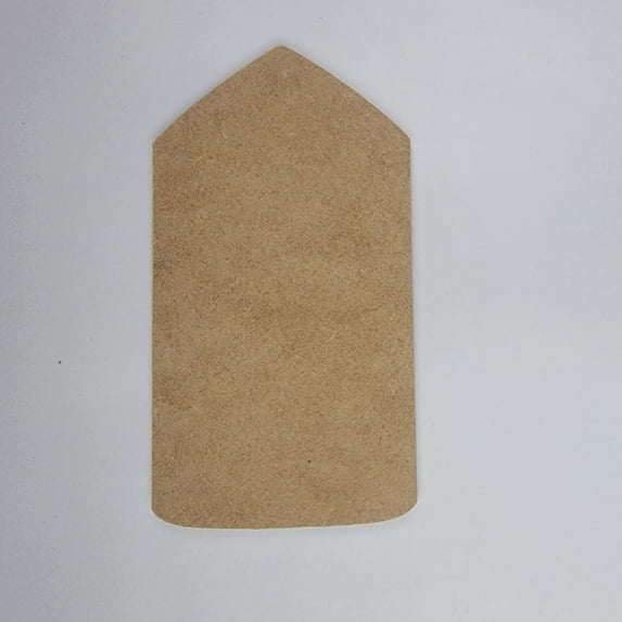 5" Pencil, Unfinished MDF Art Shape by Wooden Craft Cutouts, 1-8 Thickness