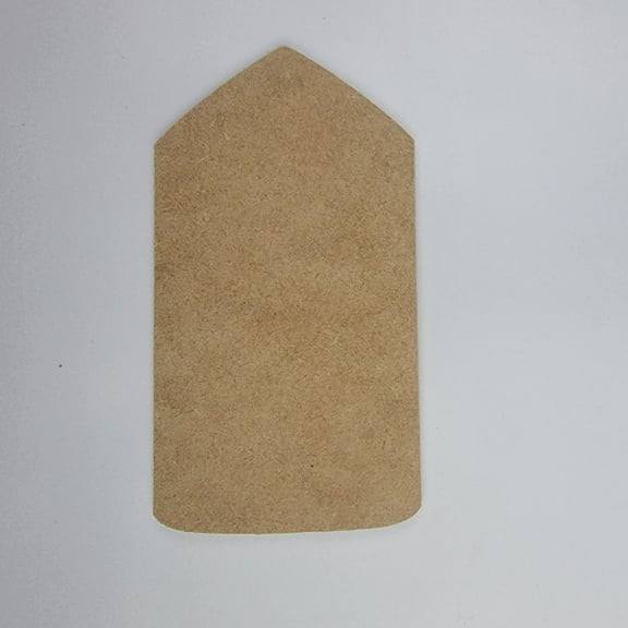 5" Pencil, Unfinished MDF Art Shape by Wooden Craft Cutouts, 1-8 Thickness