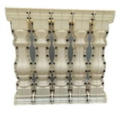 5 Per Meter ABS Terrace Casting Decorative handrail vase Column Concrete Fence Form Balustrade Mold