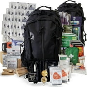 Sirius Survival 15-in-1 5-Person 72-Hour Emergency Preparedness Kit, Black