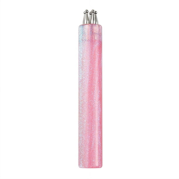 5 Petal Flower Nail Dotting Pen, Dotting Tool for Nail Art, One Stroke Flower Design Tool, 1.8mm Fine Tip Rhinestone Precision Markers for DIY NailArt for Beginner Enthusiast Girls Women