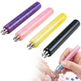 thumbnail image 1 of 5 Petal Flower Nail Dotting Pen, Manicure Art Tools, Easy Control Stainless Steel Ball, 1.8mm Fine Tip Rhinestone Precision Markers, for Paintin-g, Sculpting, Rhinestones DIY and Salon Home, 1 of 1