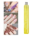 thumbnail image 1 of 5 Petal Nail Art Dotting Pen, One Press Flower Design Tool for DIY Manicure, 1 of 9