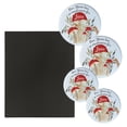 thumbnail image 1 of 5-Piece 17 x 20-inch Black Matte Counter Mat and 4-pk Mushroom Love Burner Covers, 1 of 10