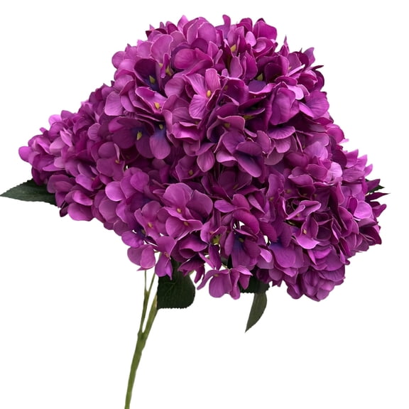 5-Piece Artificial Hydrangea Flower Hanging Ornament for Home Garden Patio Wedding Door Wall Decor Spring Silk Floral Arrangement