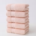 thumbnail image 1 of 5-Piece Bath Towel Set | Thick & Soft Absorbent Towels for Bathroom & Spa | 71x34 cm Quick-Dry Face & Body Towels | Includes 5 Towels for Home, Dorm, Pool & Beach Use, 1 of 7